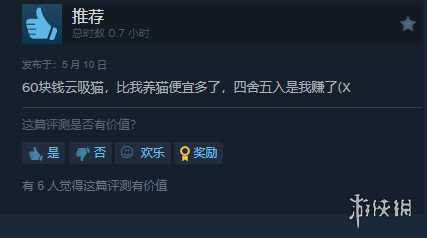 《小猫咪大城市》Steam”好评如潮”!好评率高达95%