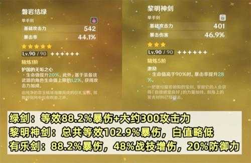 4.5新武器分析，适用角色分别有哪些？