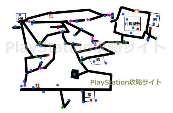 《仁王》超详细游戏内地图一览 仁王游戏内地图标注（不含DLC）