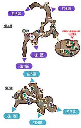 《怪物猎人：世界》大蚁冢荒地地图资源点一览