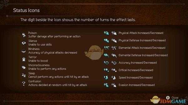 《八方旅人》状态有哪些 各增减益与异常状态介绍