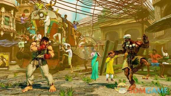 《街头霸王5》各战斗场景实际效果图一览