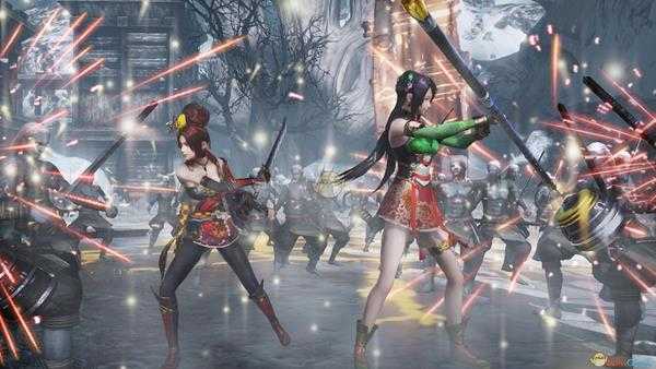 《无双大蛇3》PS4pro与NS帧数对比