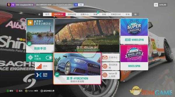 《极限竞速:地平线4》#FORZATHON 点数获得方式