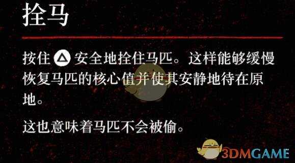 《荒野大镖客2》马怎么养?马匹系统介绍