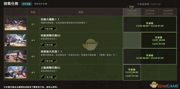《怪物猎人:世界》12月活动一览