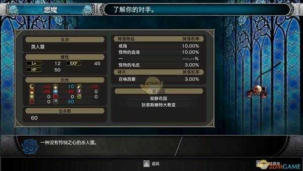 《赤痕:夜之仪式》类人猿怪物属性分享