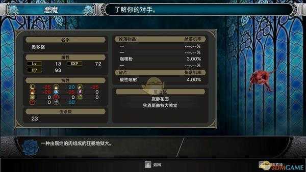 《赤痕:夜之仪式》奥多格怪物属性分享