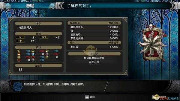 《赤痕:夜之仪式》持盾异邦人怪物属性分享