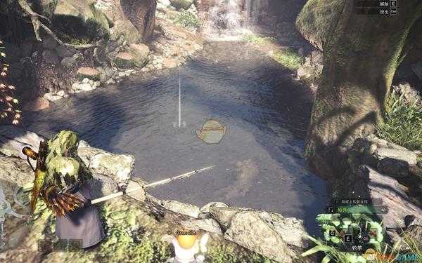 《怪物猎人:世界》古代树地区钓鱼点汇总
