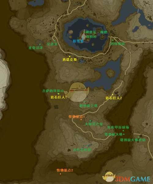 《塞尔达传说:旷野之息》塔邦挞之塔全收集指南