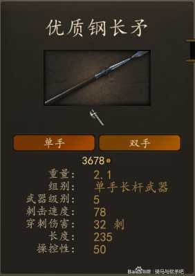 《骑马与砍杀2》巴丹尼亚骑手装备一览 实战强度分析