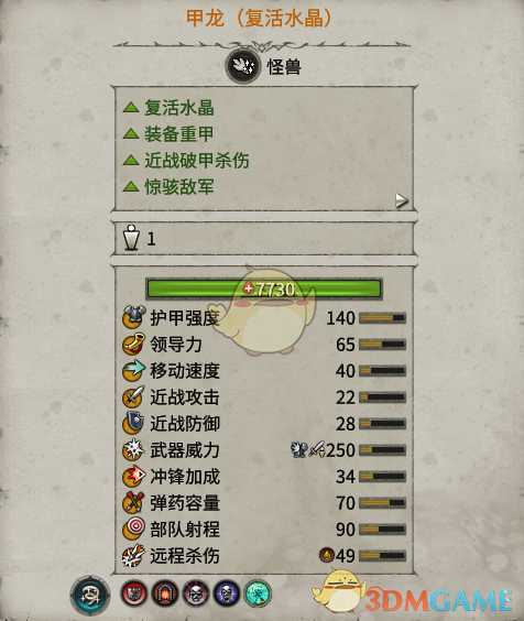 《全面战争:战锤2》甲龙复活水晶实用性分析