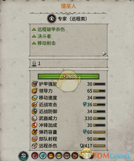 《全面战争:战锤2》猎巫人实用性分析