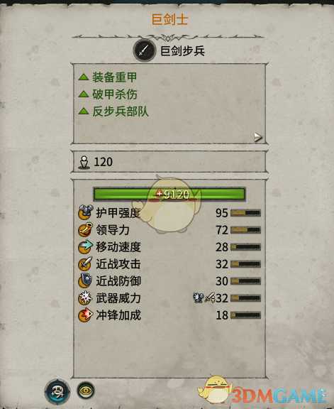 《全面战争:战锤2》巨剑士实用性分析