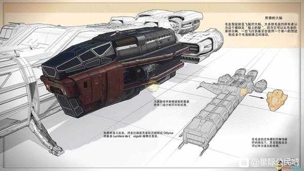 《星际公民》德雷克毛虫级舰船说明书一览