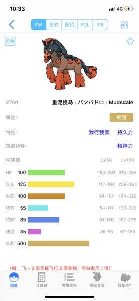 《宝可梦:剑/盾》重泥挽马63单打配招