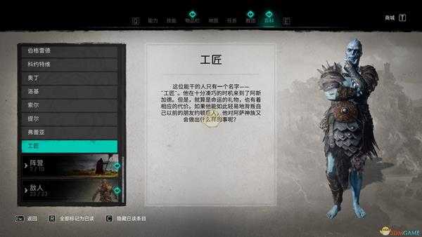 《刺客信条:英灵殿》工匠人物背景介绍