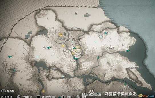 《刺客信条:英灵殿》约克财富宝箱3把钥匙位置分享