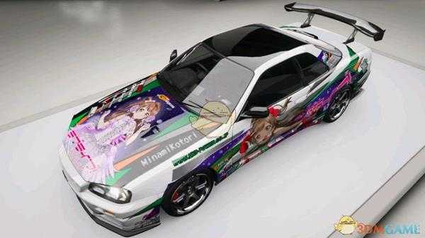 《极限竞速:地平线4》GTR R34 南小鸟痛车涂装分享码
