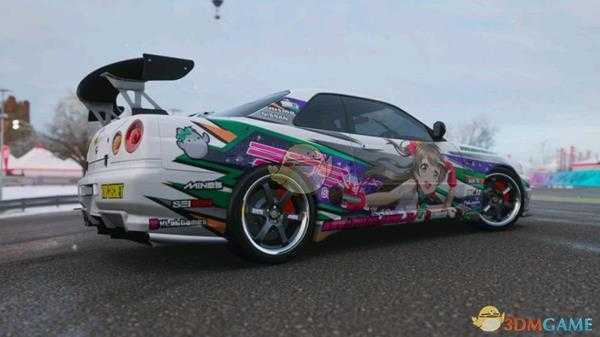 《极限竞速:地平线4》GTR R34 南小鸟痛车涂装分享码