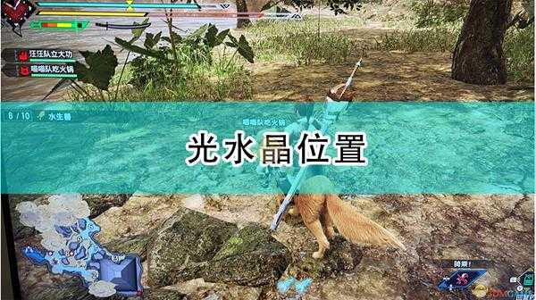 《怪物猎人:崛起》光水晶位置