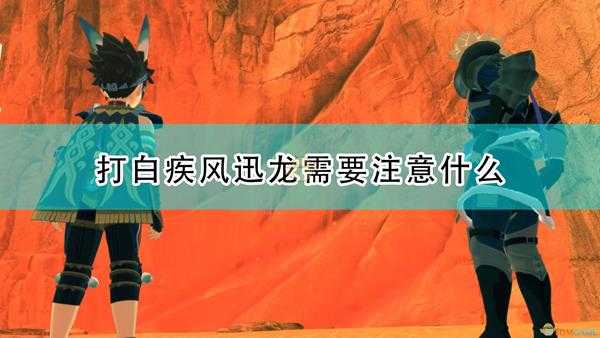《怪物猎人物语2:毁灭之翼》打白疾风迅龙注意事项分享