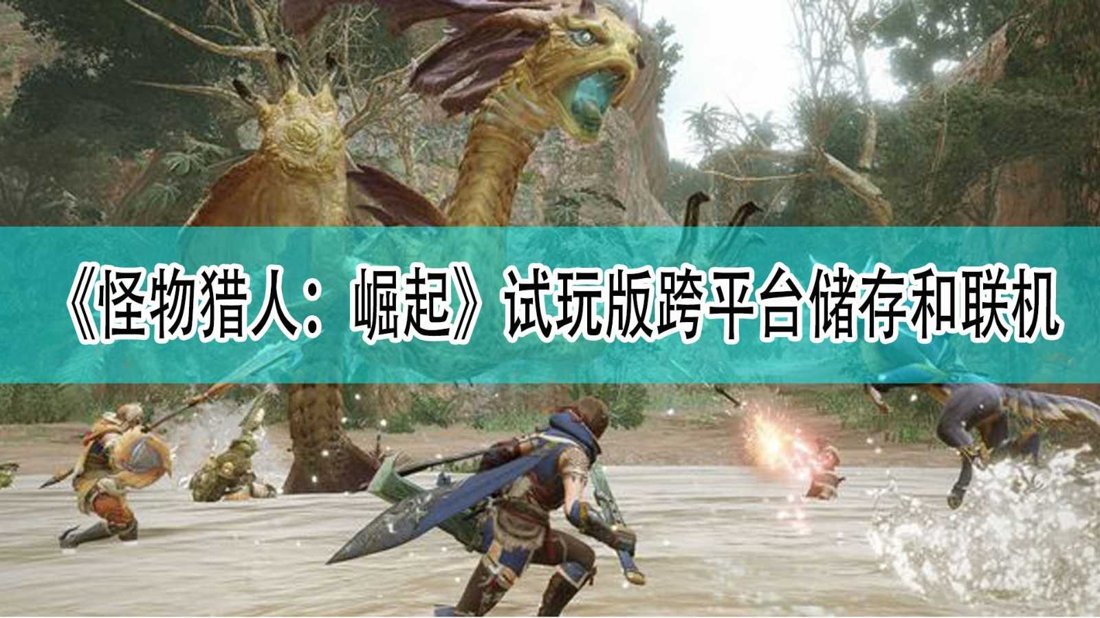 《怪物猎人:崛起》pc跨平台储存和联机