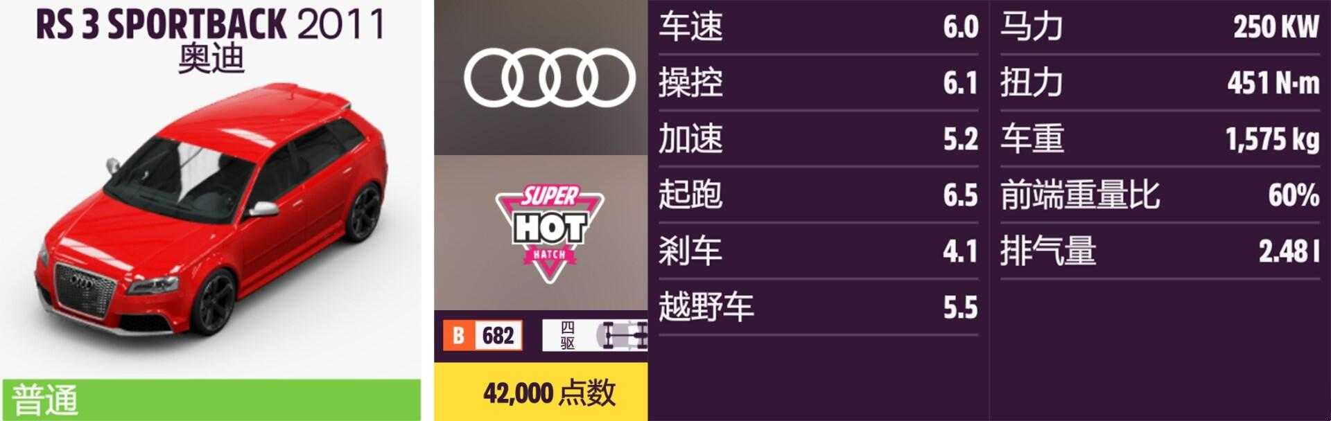 《极限竞速:地平线5》奥迪全车辆获取方法介绍