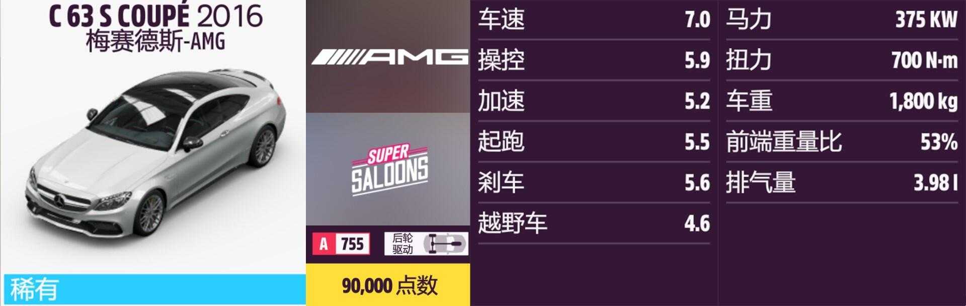 《极限竞速:地平线5》梅赛德斯AMG全车辆获取方法介绍