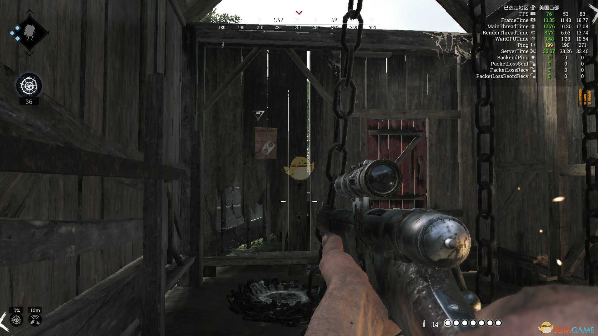 《猎杀:对决》劳森三角洲经验点位置介绍