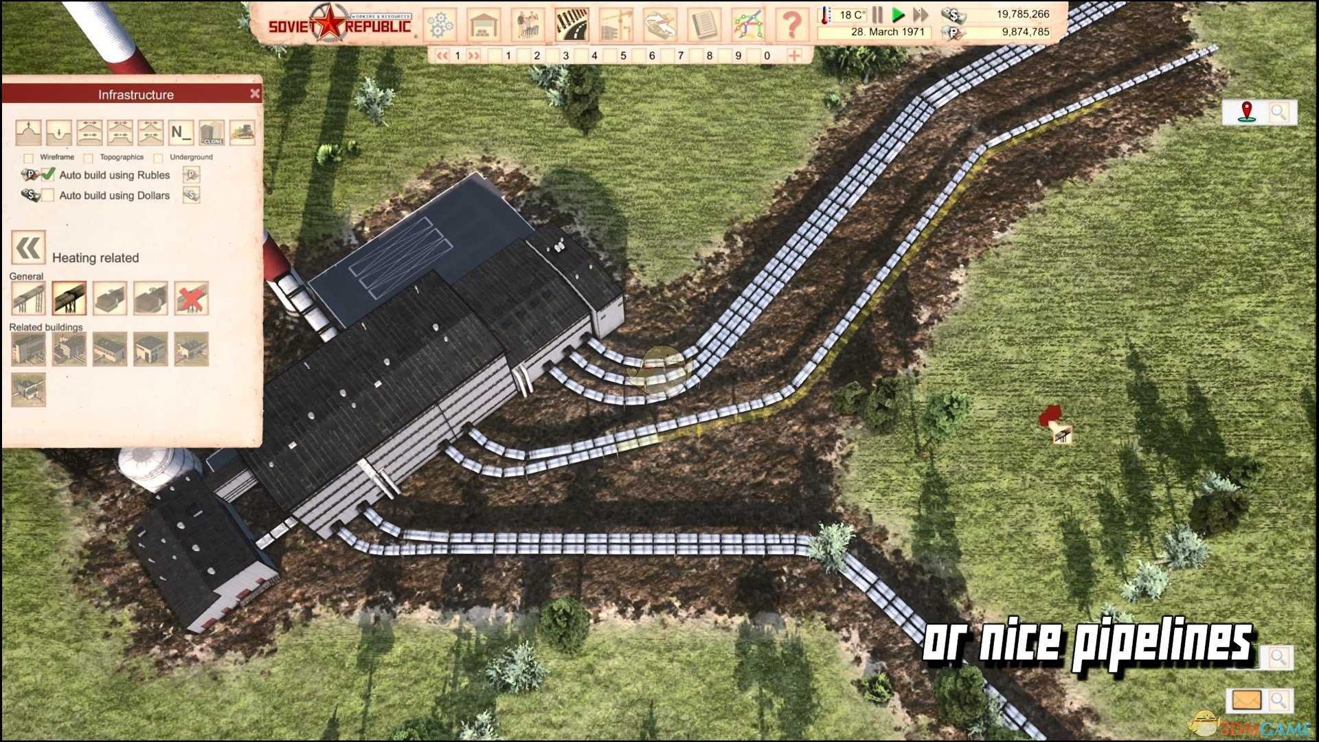 《工人与资源:苏维埃共和国》电力系统介绍