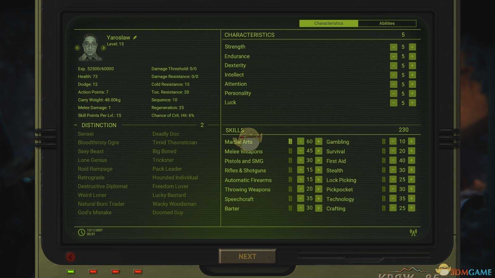 《核爆RPG:特鲁多格勒》技术难题任务选项分享