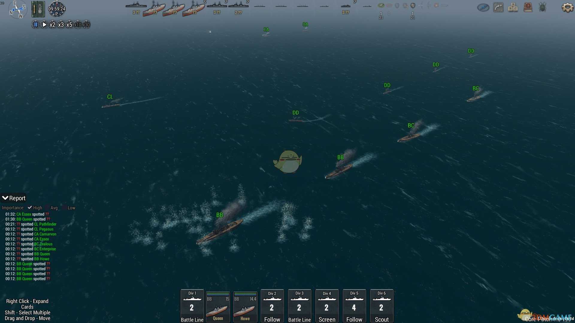 《终极海军上将:无畏舰》世界战役移动船舶方法分享