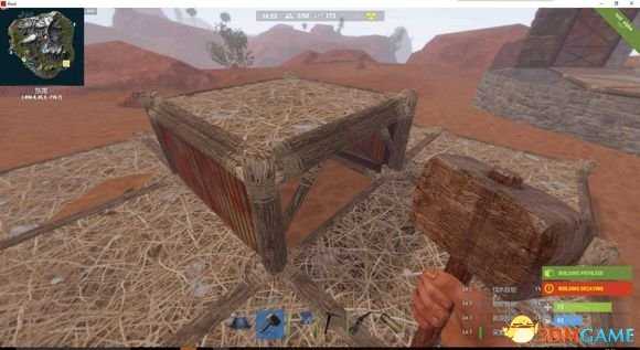 腐蚀rust伪分离和双层防炸地基教学