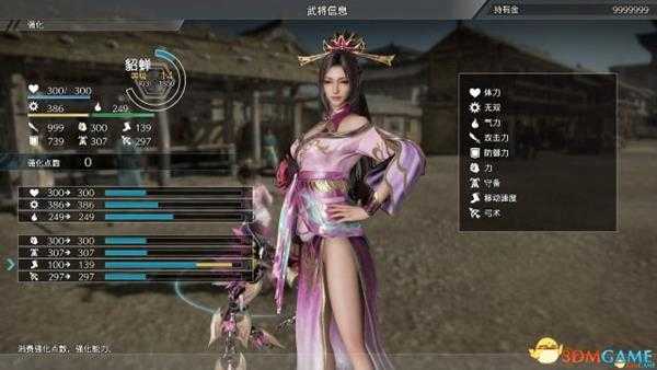 真三国无双8人物加点武器及首饰建议