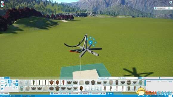 过山车之星中国式凉亭设计步骤