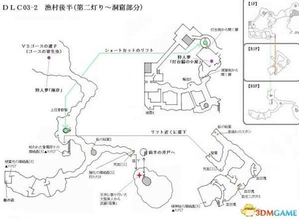 血源诅咒DLC老猎人地区地图
