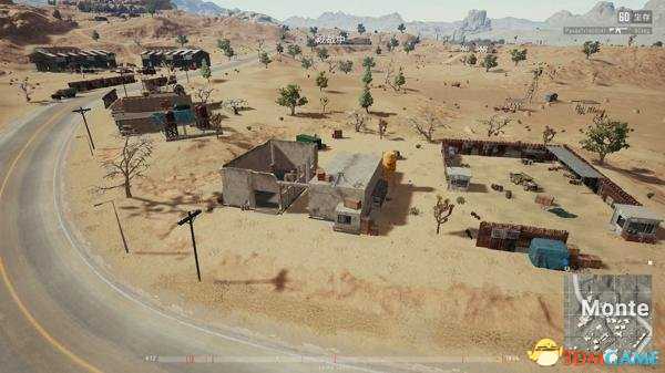 绝地求生沙漠地图M城地理位置及战术详解