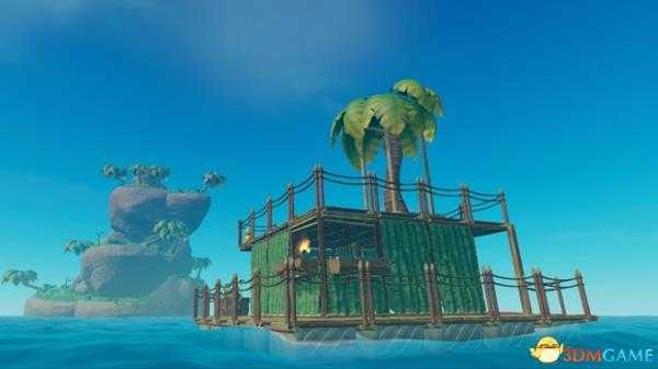 木筏求生Raft岛屿过高怎么办 如何爬上较高的岛屿