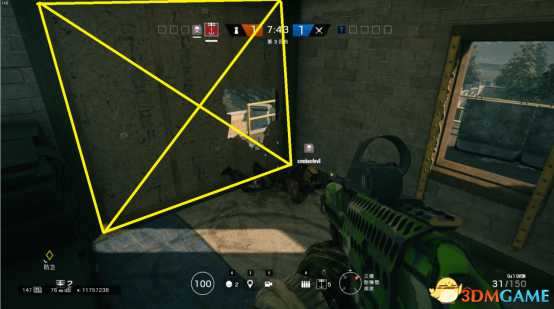 彩虹六号赫里福基地基础攻防教程