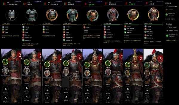 《全面战争:三国》火系武将护甲分析说明