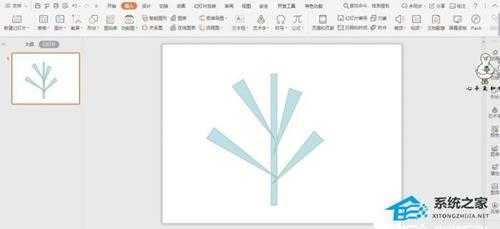 PPT怎么绘制大树图案？PPT大树图形绘制教程