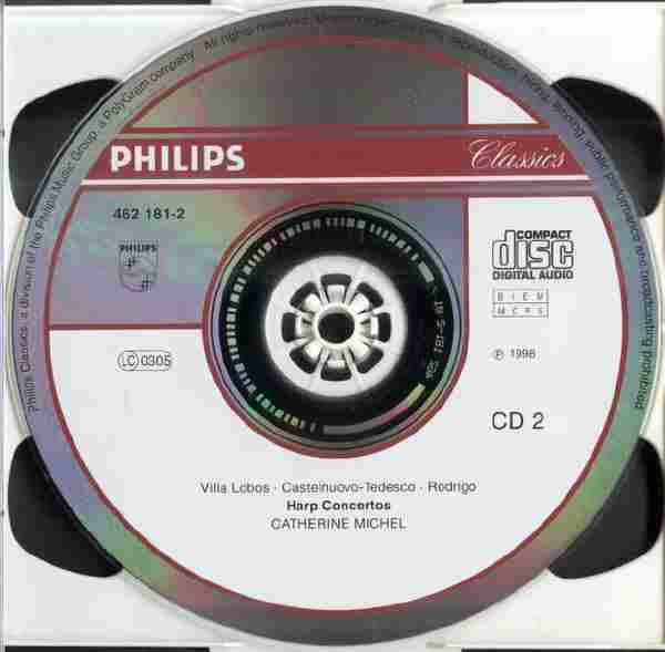 【古典音乐】《最受欢迎的竖琴协奏曲》2CD.1998[FLAC+CUE整轨]