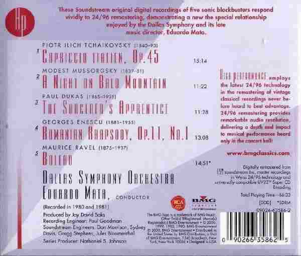 【古典音乐】马塔《柴科夫斯基-意大利随想曲、穆索尔斯基-荒山之夜》2000[FLAC+CUE/整轨]