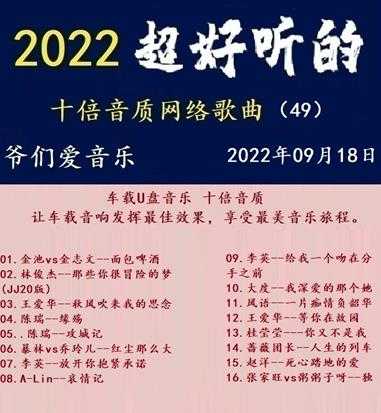 群星《2022超好听的十倍音质网络歌曲(49)》WAV分轨