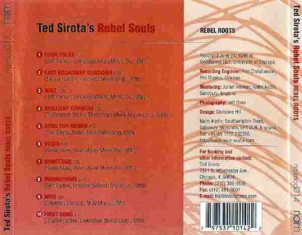 【发烧唱片】泰德·西罗塔的叛逆灵魂《叛逆的根源》1996[FLAC+CUE整轨]