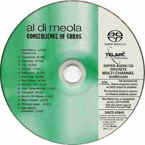 【发烧唱片】艾尔·迪·谬拉《混乱的后果》2006[FLAC+CUE/整轨]