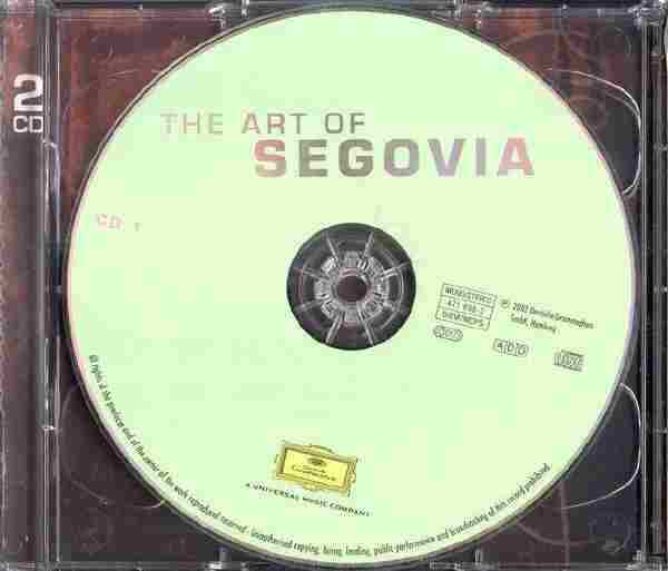 【古典音乐】塞戈维亚《塞戈维亚的艺术》2CD.2002[FLAC+CUE整轨]