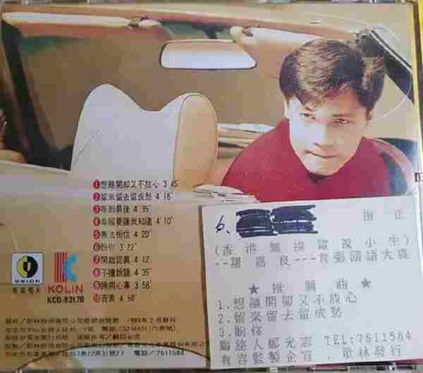 罗嘉良.1993-你的心让我來疼(国专)【歌林】【FLAC分轨】